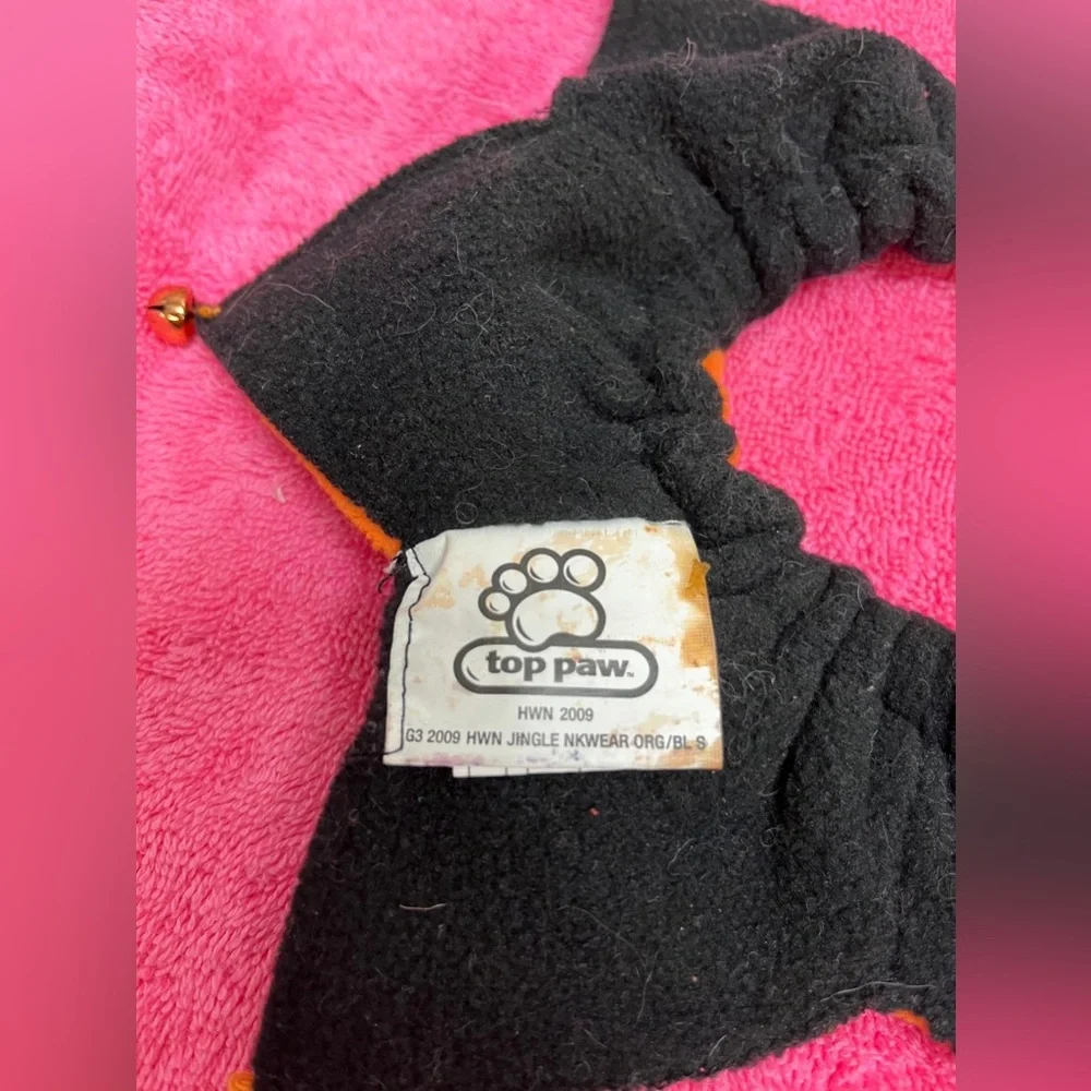 Halloween Orange and Black Dog Costume